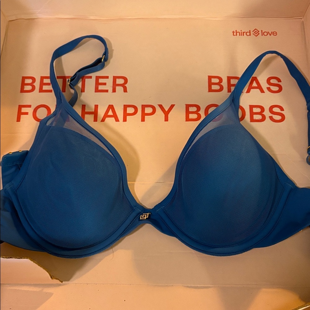 ThirdLove Classic Uplift Plunge Nude Size 32 B 1/2